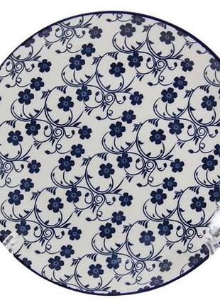 Тарілка мілка №9,5 d=240мм крістіна (6 шт. в уп) clw-1 тм interos