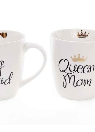 Чашка 550мл king dad, queen mom тм bonadi