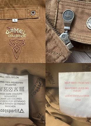 Вінтажна куртка бомбер camel 10