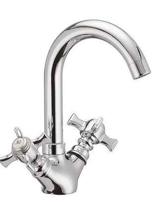 Смеситель на умывальник хром zeus 274 тм haiba