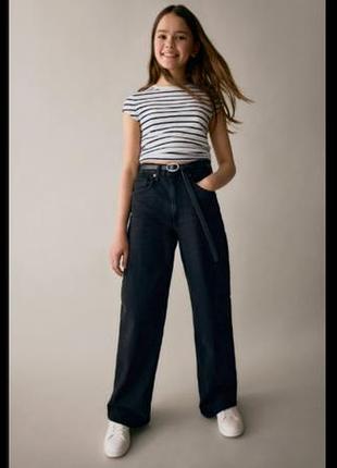 Стильні джинси вільного крою wide leg h&m