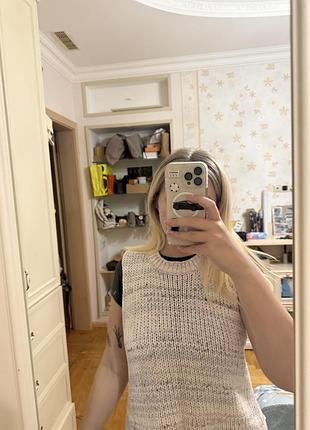 Жилетка вʼязана