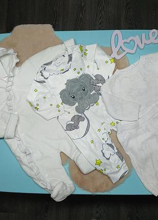 Вещи для мальчика в роддомовой