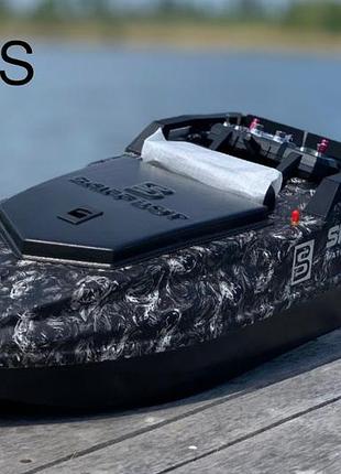 Карповий кораблик skiffbot pro s з gps, бункер 3 кг, пульт, акб 21а, 3 роки гарантії, глубиномір у подарунок