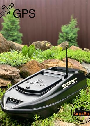 Карповий кораблик skiff bot mini з gps, пульт, акб 12.8а, 3 роки гарантії