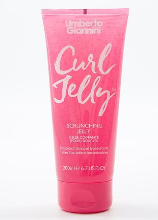 Umberto giannini curl jelly scrunching jelly haargel 200ml гель для волосся