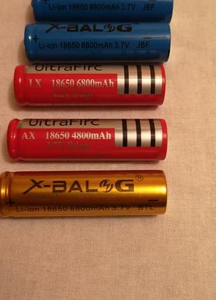 Акамуляторы 18650