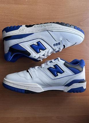 Кросівки new balance 550 white team royal bb550sn1
