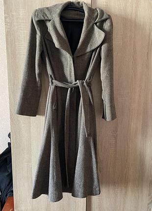 Пальто трапеція