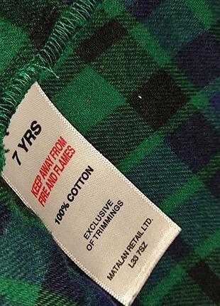 Тепла сукня matalan на 7 років 5