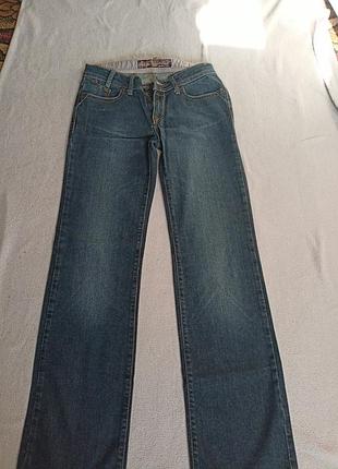 Джинсы женские темно синий цвет, размер m,l.