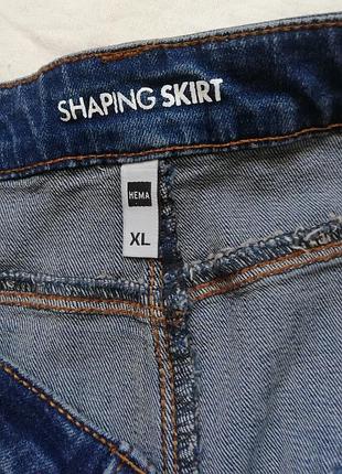 Джинсовая юбка 5