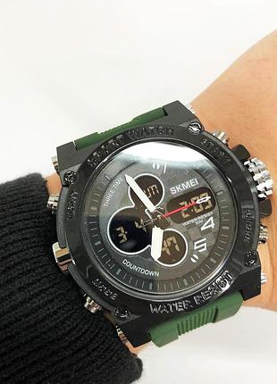 Наручні годинники чоловічі тактичні чоловічі, годинники спортивні скмей якісні спортивні td-38