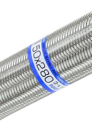 Гофра глушителя 50x280 (3-х слойная) euroex