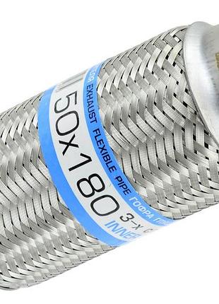 Гофра глушителя 50x180 (3-х слойная) euroex