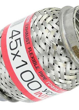 Гофра глушителя 45x100 interlock euroex