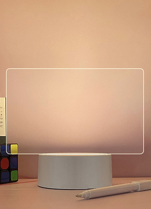 Светодиодная доска для записей и рисования usb