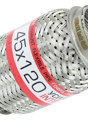 Гофра глушителя 45x120 interlock euroex