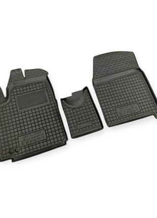 Килимки салону peugeot expert (2007-2016) (2.0) борт 2,5 см, з перемичкою avto-gumm