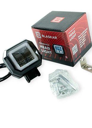 Фара дополнительная led прямоугольная 70х65х50 (д в ш) 40w cree дальний, дхо blaskar