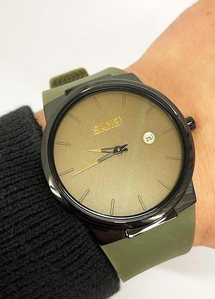 Елегантні годинники для чоловіків skmei, наручні чоловічі годинники кварцові чоловічі kt-87