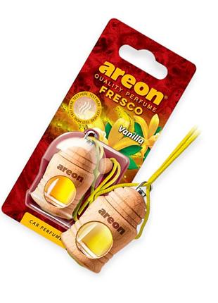 Ароматизатор на зеркало жидкий 8мл areon fresco бут.+корок "vanilla"