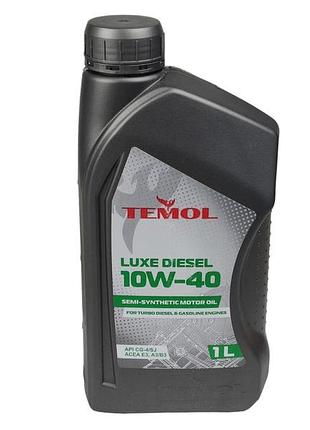 Масло моторное temol 10w-40 1л. luxe diesel api cg-4/cf/cf-4/sj