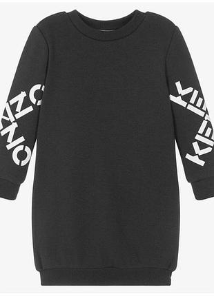 Детское черное платье kenzo