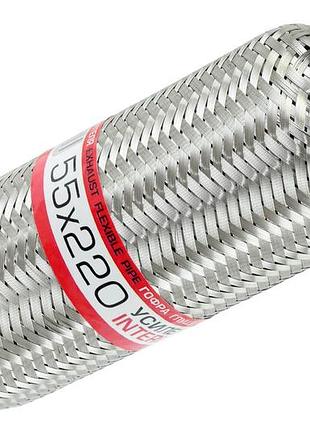 Гофра глушителя 55x220 interlock euroex