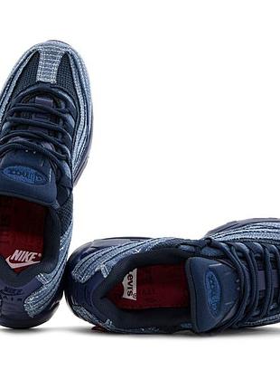 Кроссовки nike air max 95 blue 2