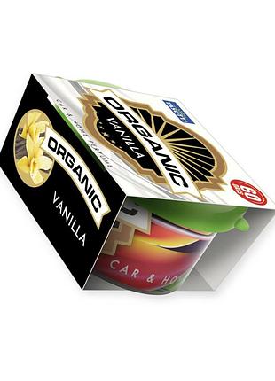 Ароматизатор на панель tasotti organic ken 42г "vanilla"