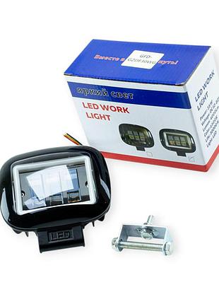 Фара дополнительная led прямоугольная 120х100х50 (д в ш) 30w дхо blaskar