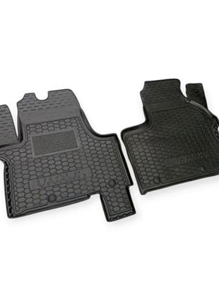 Коврики салона renault trafic, opel vivaro, nissan primastar (2014-) (1+2) борт 2,5 см avto-gumm