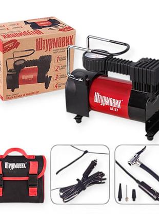 Компресор vitol штурмовик 7атм/35л/1м шланг/прик./сумка