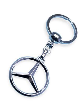 Брелок mercedes металлический