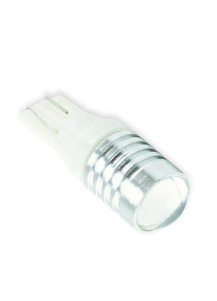 Автолампа светодиодная бц 12-5 лазер. white 2 smd 2835 с линзой megalight