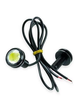 Ходові вогні 12v drl 102 3w 21мм cyclone