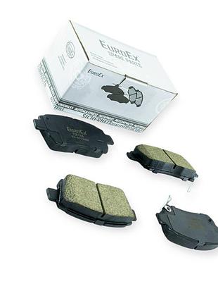 Колодки тормозные geely mk, byd-f3, toyota corolla (2004-), yaris (1999-) передние euroex
