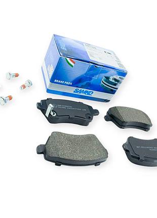Колодки гальмівні nissan micra, note, tiida (2007-) передні samko