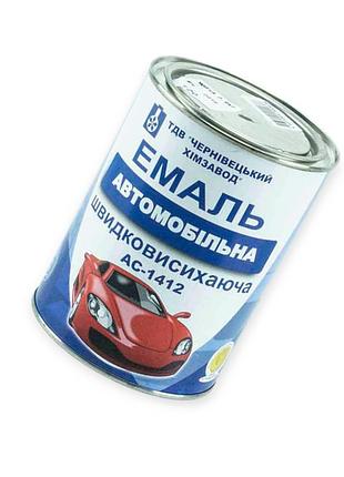 Емаль чернівці а-1412 швидкосохнуча чорна 0,9кг хімзавод