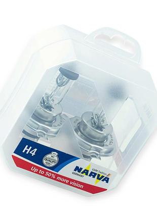 Автолампа h4 12v 60, 55 (43) narva range power 50%