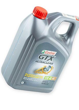 Масло моторное castrol 10w-40 gtx a3, b4 4л