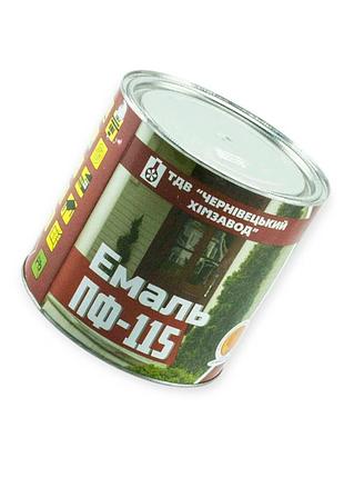 Емаль чернівці пф-115 срібляста 2,25кг хімзавод