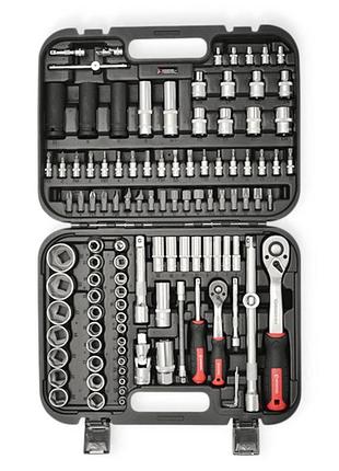 Набор инструмента 1/2",1/4" 111 шт с битами storm intertool 2