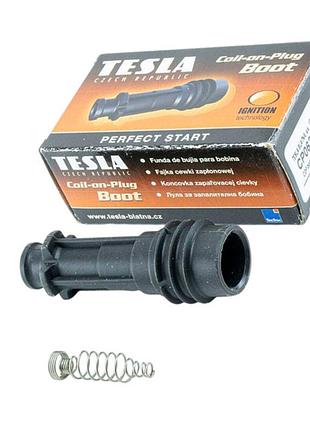Наконечник катушки зажигания opel astra g, h, corsa 1.2-1.4 01- (tesla)