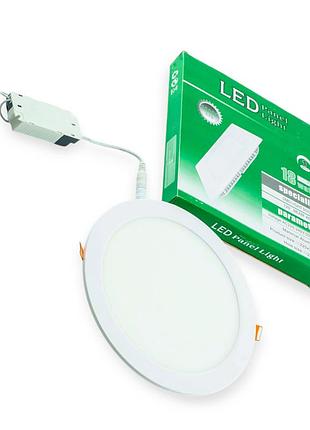 Потолочный светильник silver 18w 4100k 225*20*205mm метал.корпус megalight