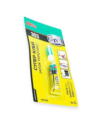 Клей суперклей akfix 3гр