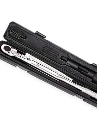 Ключ динамометрический 1/2" 28-210 нм (2,8-21 кгм) кейс intertool