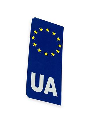 Наклейка на номер "евро ua"