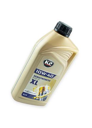 Масло моторное k2 10w-40 semisynthetic sl, cf 1л